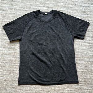 Lululemon Metal Vent Tech Shirt Short Sleeve Deep Coal / Black Gray Size X-Large